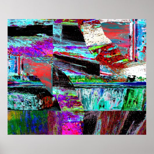 Poster – Neon Pulse ポスター (正面)