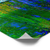 Poster – Neon Pulse ポスター (角)