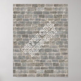 Poster Network Support ポスター