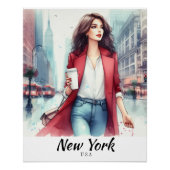 Póster New York ポスター (正面)