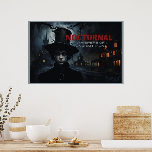 Poster Nocturnal ポスター (キッチン)