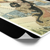 Poster of a beautiful old Japanese Painting ポスター (角)