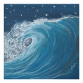 poster of a oil pastel wave ポスター (正面)