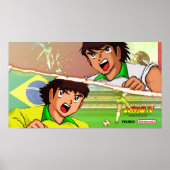 Poster of CAPITAN TSUBASA 4 SNES  ポスター (正面)