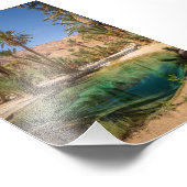 poster of marrakech oasis  フォトプリント            (角)