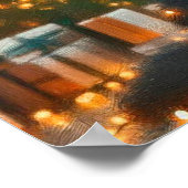 Poster of Newfie Decorated for Christmas ポスター (角)