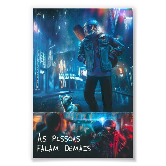 Poster Opiniões フォトプリント (正面)