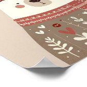 Poster “Ours tenant un ballon“ ポスター (角)