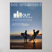 POSTER - OUT in the line-up ポスター (正面)