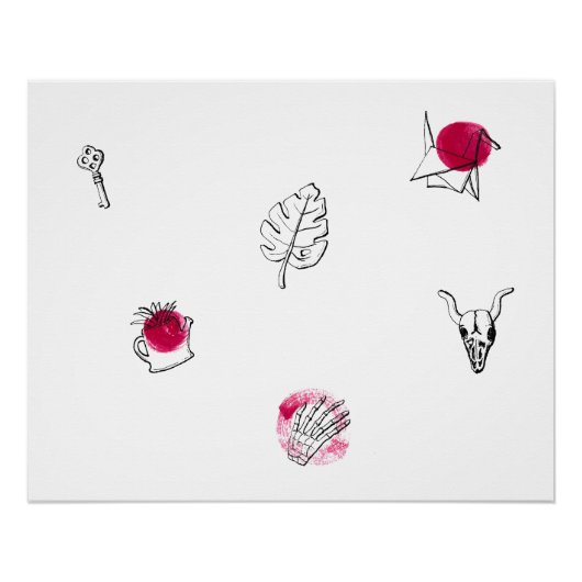 Poster - Outlines ポスター (正面)