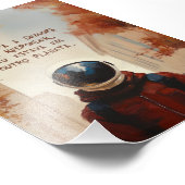 Poster Outro Planeta (com frase) フォトプリント (角)