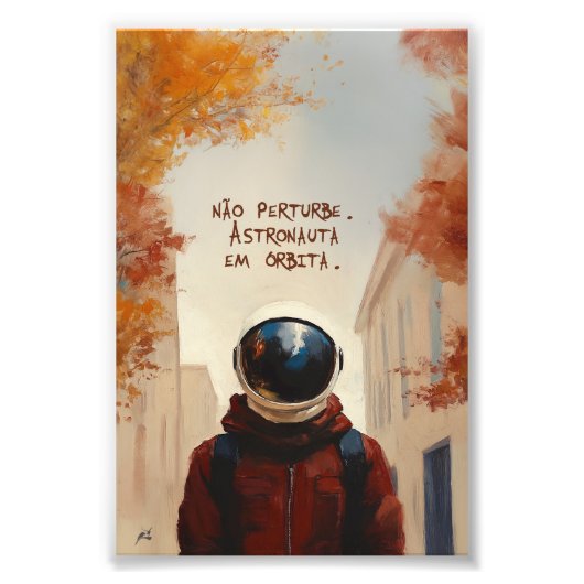 Poster Outro Planeta (frase V) フォトプリント (正面)