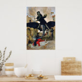 Poster Painting Arnold Böcklin - Die Pest (The ポスター (キッチン)