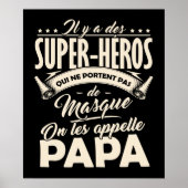 Poster Papa Super-Héro ポスター (正面)