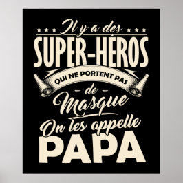Poster Papa Super-Héro ポスター