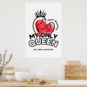 Poster Paper (matte) : My Only Queen ポスター (キッチン)