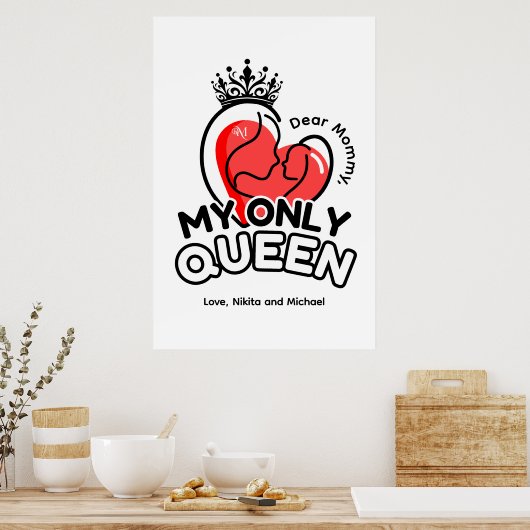 Poster Paper (matte) : My Only Queen ポスター (キッチン)