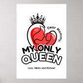 Poster Paper (matte) : My Only Queen ポスター (正面)