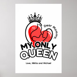 Poster Paper (matte) : My Only Queen ポスター