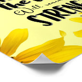 Poster Paper with Bible Verse (Semi-gloss) ポスター (角)