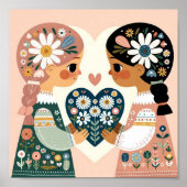 Poster, Papier poster (mat) ポスター (正面)