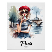 Póster Paris ポスター (正面)