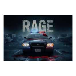 Poster Police Rage ポスター