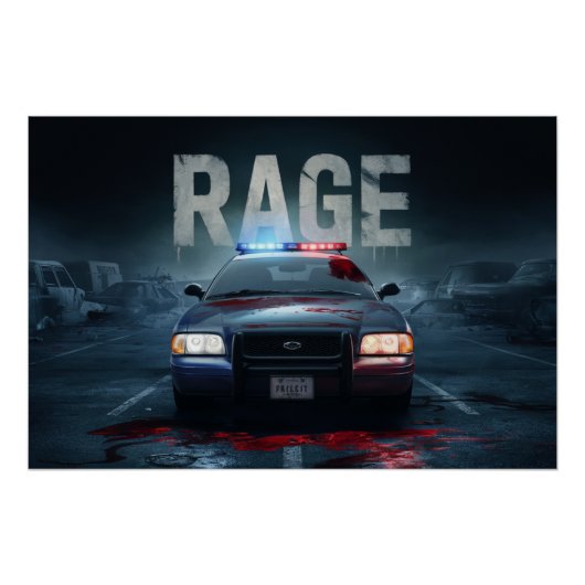 Poster Police Rage ポスター (正面)