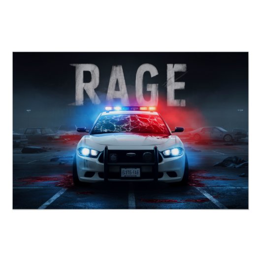 Poster Police Rage 03 ポスター (正面)