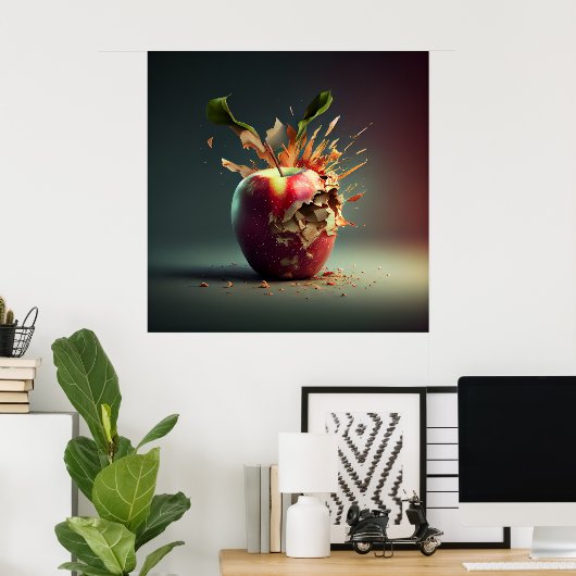 Poster Pomme ポスター (ホームオフィス)