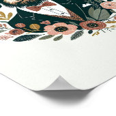 Poster “Portrait de teckel“ folk art ポスター (角)