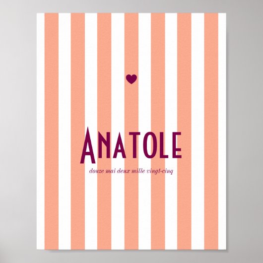 Poster prénom Riviera Pêche ポスター (正面)