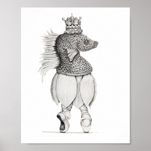 Poster "Princess Fisherina"  ポスター (正面)