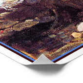 Poster/Print: A Mermaid by John Waterhouse ポスター (角)