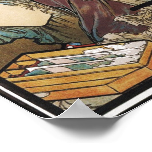 Poster/Print:  Alphonse Mucha-Lance Parfum "Rodo" ポスター (角)