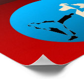 poster print karate martial arts ポスター (角)