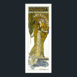 Poster/Print: Mucha - Sarah Bernhardt - Gismonda P ポスター<br><div class="desc">This image is a quality art reproduction of Alphonse Mucha's Art Nouveau poster "Gismonda, " created in 1984 to advertise Sarah Bernhardt's role of "Gismonda" at Paris' Theatre de la Renaissance. This poster broke new ground in the art poster world, and within a week of printing, Mucha became the most...</div>