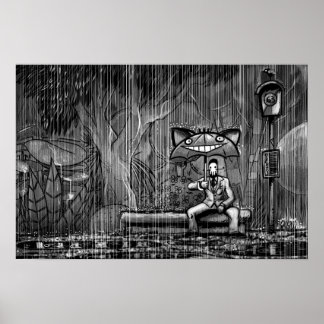 poster professeur horreur fan art  ポスター