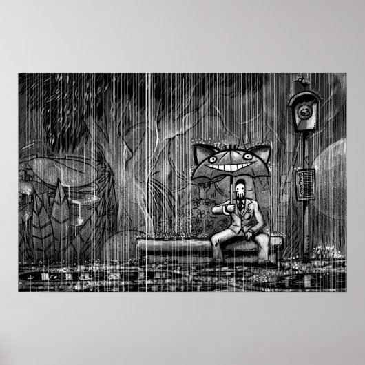 poster professeur horreur fan art  ポスター (正面)