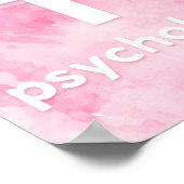 Poster Psychology 002 A4 ポスター (角)