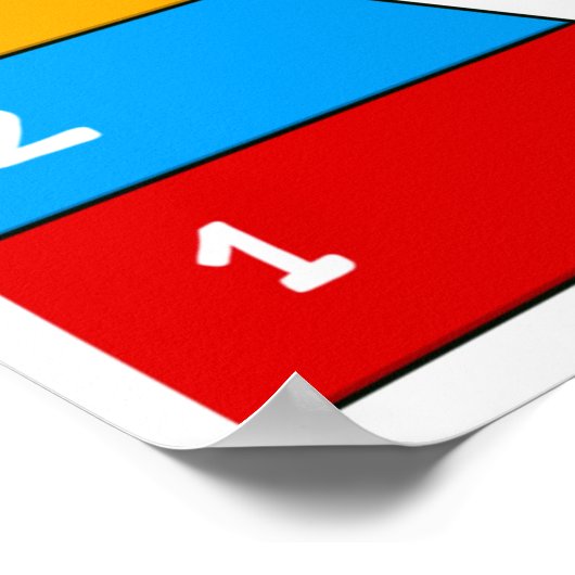 Poster Pyramide de Maslow ポスター (角)