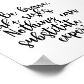 Poster Quoting Paulo Coelho – エクスペリエンス ポスター (角)