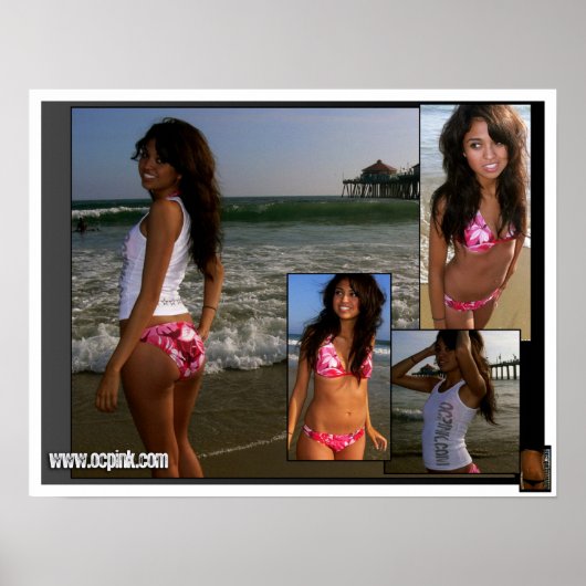 POSTER: Raquel "美しい" ポスター (正面)