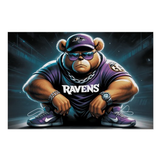 Poster RAVENS ポスター (正面)