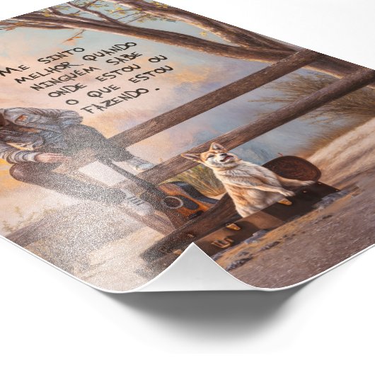 Poster Refúgio  フォトプリント (角)