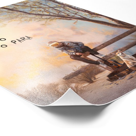 Poster Refúgio (Frase II) フォトプリント (角)