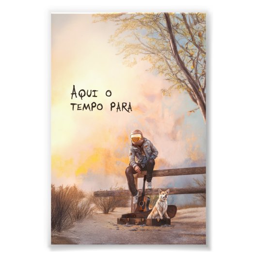 Poster Refúgio (Frase II) フォトプリント (正面)