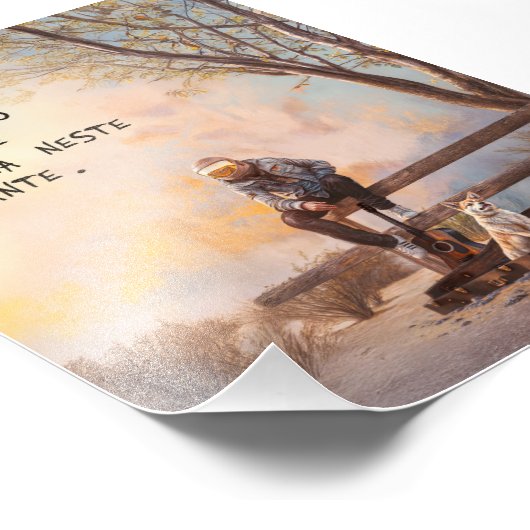 Poster Refúgio (Frase III) フォトプリント (角)