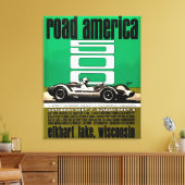 Poster -Road America 500, キャンバスプリント (インサイチュ (リビング))