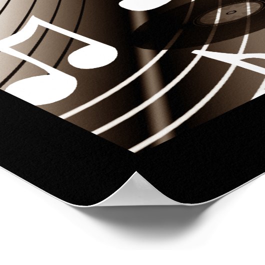 Poster Rock 'N' Roll Dance Music ポスター (角)